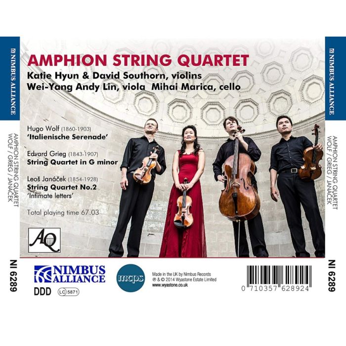 String Quartets: Wolf, Grieg, Janacek - slide-1