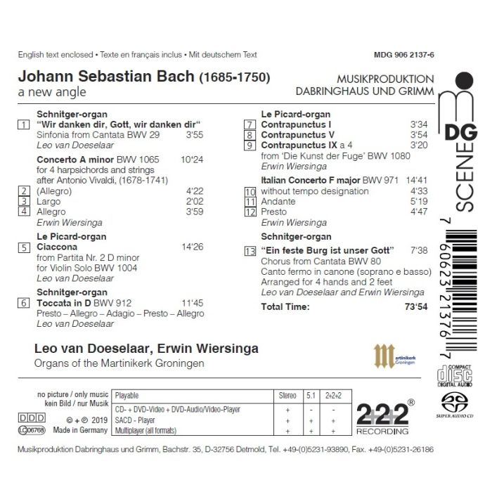 Bach: A New Angle - slide-1