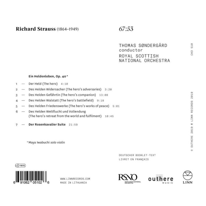 Strauss: Ein Heldenleben; Der Rosenkavalier Suite - slide-1