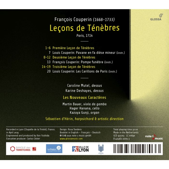 Couperin: Leçons de tén?bres - slide-1