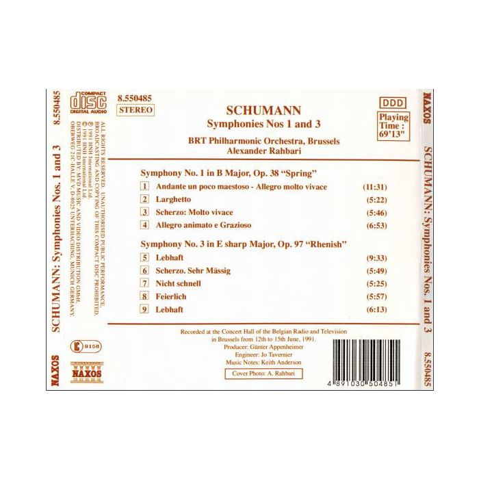 Schumann: Symphonies 1 & 3 - slide-1