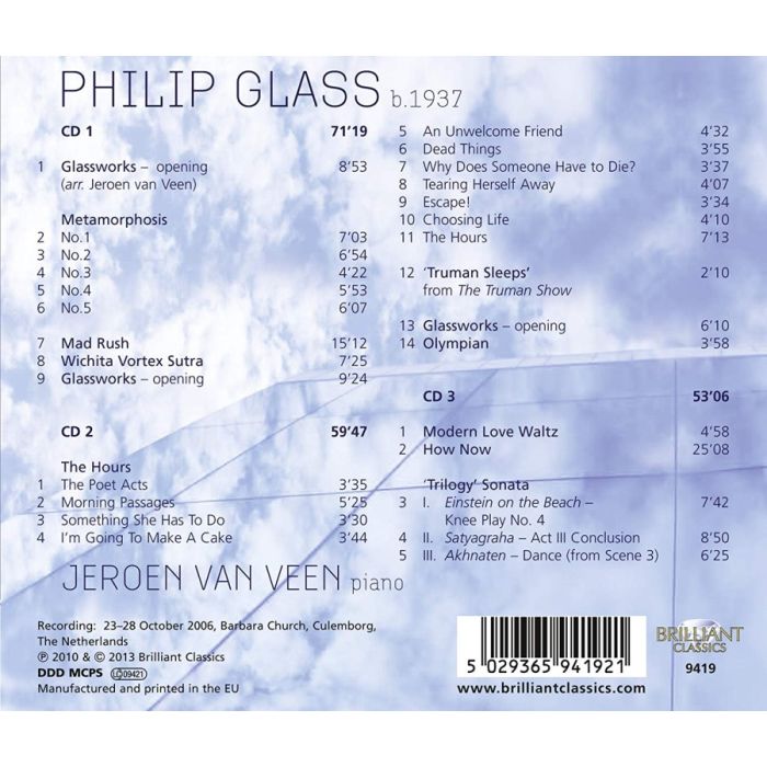 Glass: Solo Piano Music - slide-1