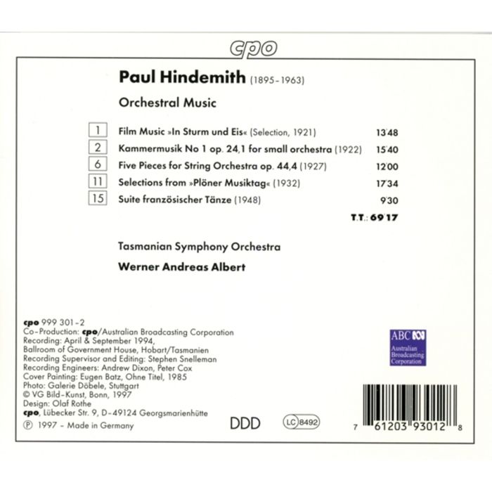 HINDEMITH: Orchestral music - slide-1