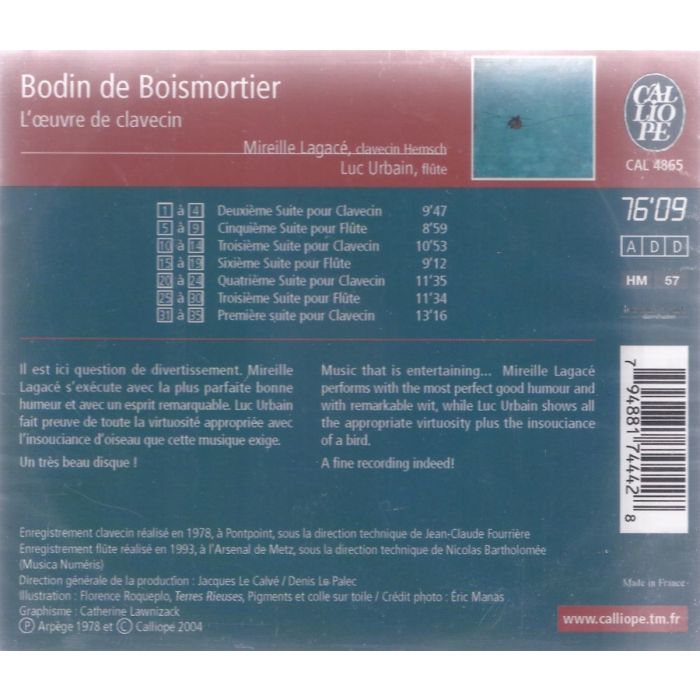 Boismortier: L'oeuvre de clavecin - slide-1