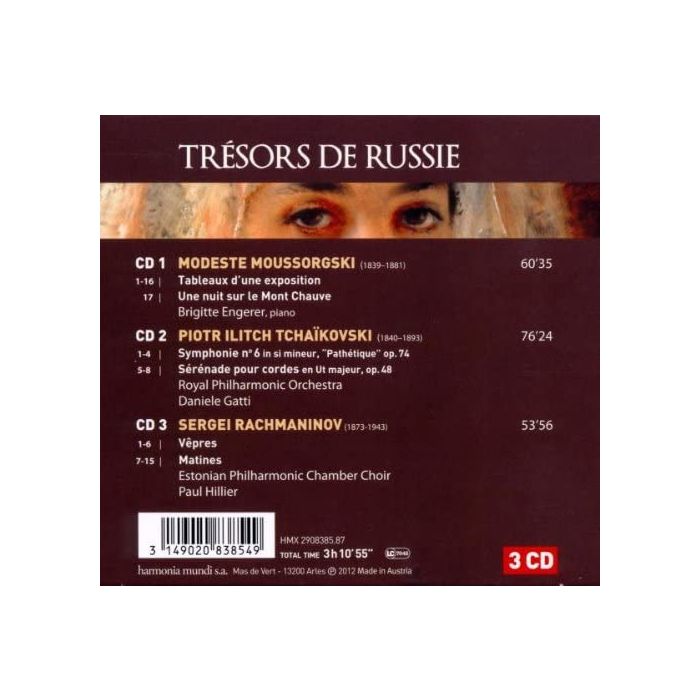Trésors de Russie - Rachmaninov: Vespers / Tchaikovsky: Symphony no. 6 / Mussorgsky: Pictures at an Exhibition - slide-1
