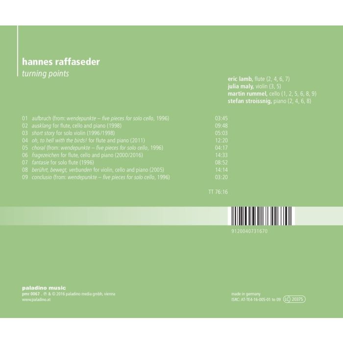 Turning Points - Chamber Music by Hannes Raffaseder - slide-1