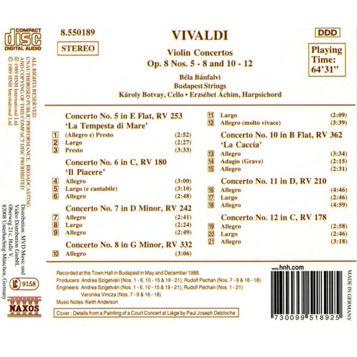 VivaldiI: Violin Concertos - slide-1