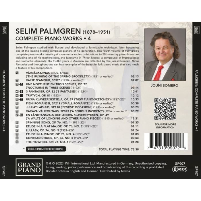 Palmgren: Piano Works Vol. 4 - slide-1