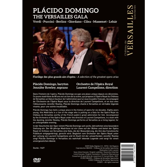 Plácido Domingo - The Versailles Gala - slide-1