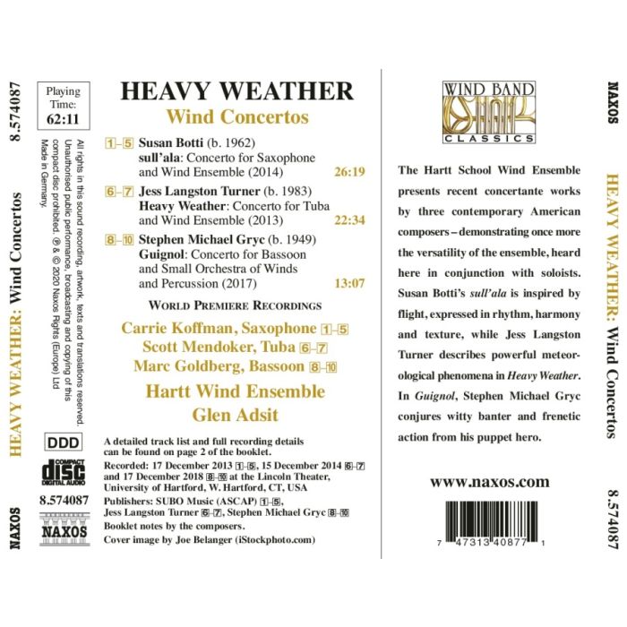 Heavy Weather - Wind Concertos - slide-1