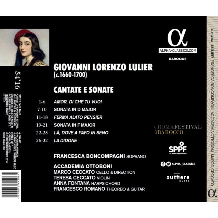 Lulier: Cantate e Sonate - slide-1