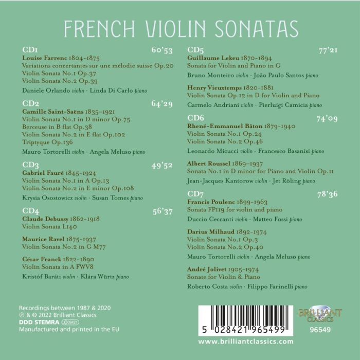 French Violin Sonatas - slide-1