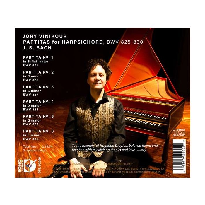 Bach, J S: Partitas Nos. 1-6, BWV825-830 - slide-1