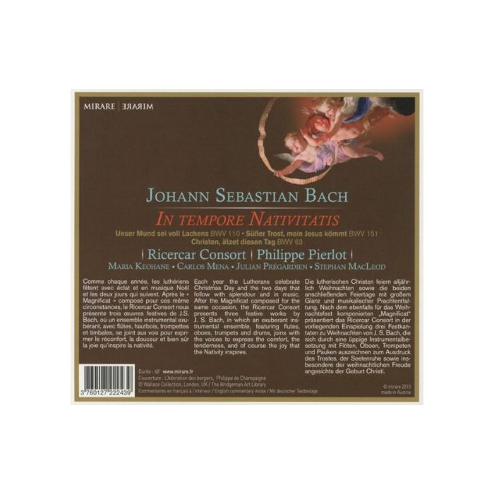Bach: In Tempore Nativitatis, Christmas Cantatas BWV 110, 151, 63 - slide-1
