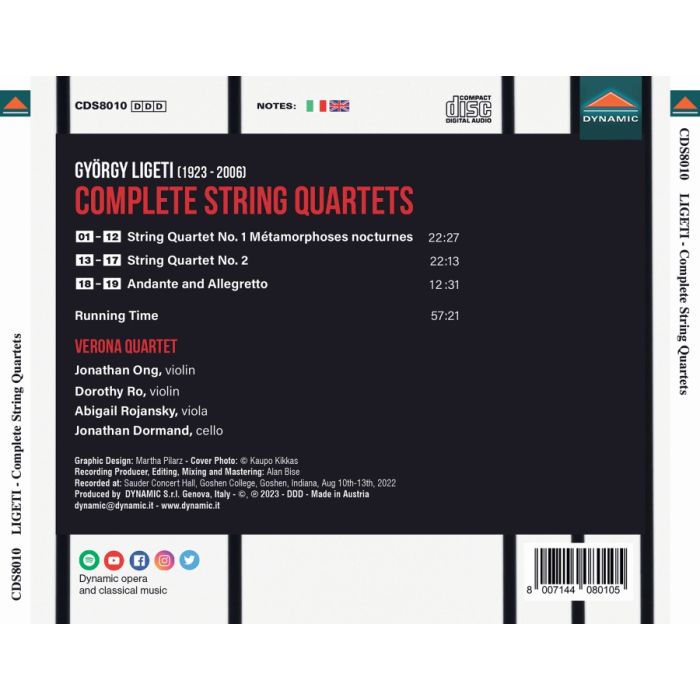 Ligeti: Complete String Quartets - slide-1