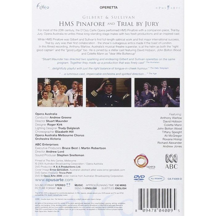 Gilbert & Sullivan - HMS Pinafore & Trial by Jury - slide-1