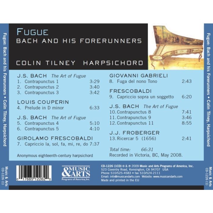 Fugue - Bach and his forerunners - slide-1