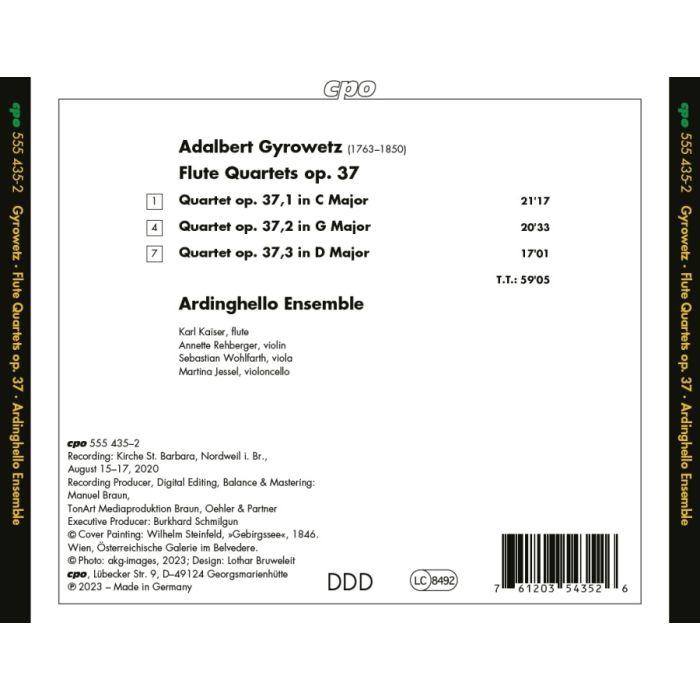 Gyrowetz: Flute Quartets op. 37 - slide-1
