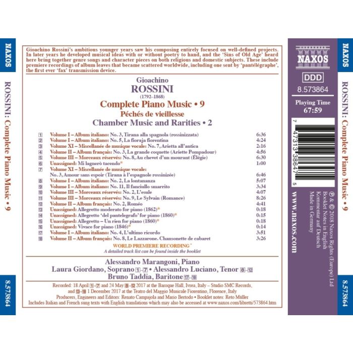 Rossini: Péchés de vieillesse Vol. 9 - slide-1