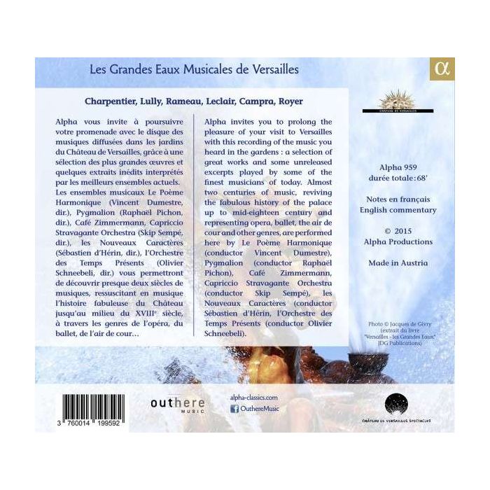 Les Grandes Eaux Musicales – Charpentier, Lully, Royer, Leclair, Campra ,Rameau - slide-1
