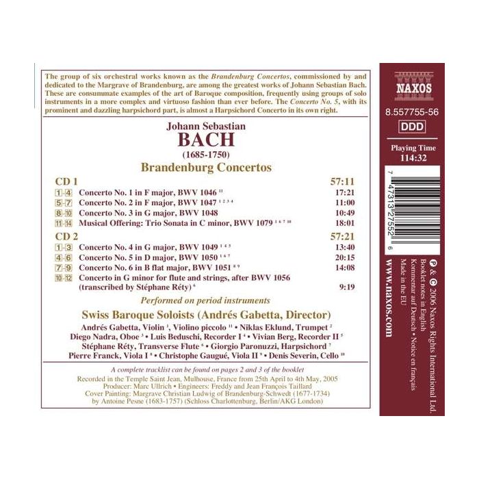 Bach: Brandenburg Concertos - slide-1