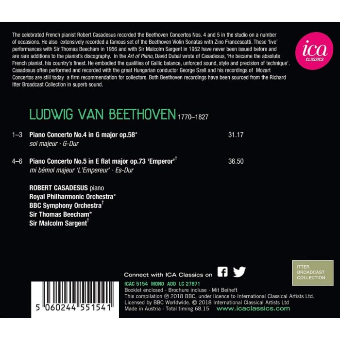 Beethoven: Piano Concertos Nos. 4 & 5 - slide-1