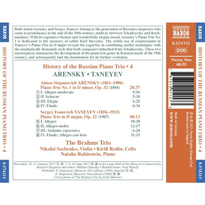 History of the Russian Piano Trio Vol. 4 - slide-1