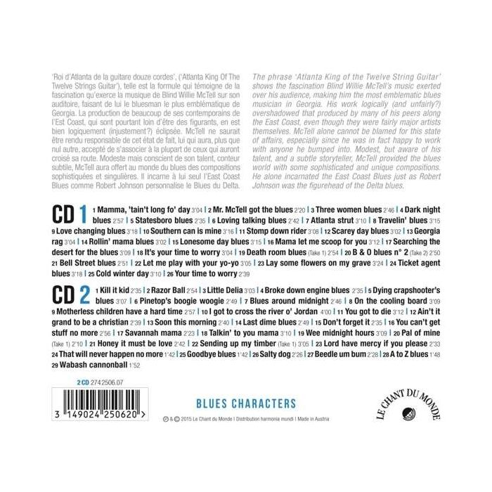 McTell, Blind Willie: Statesboro Blues; seria Blues Characters - slide-1