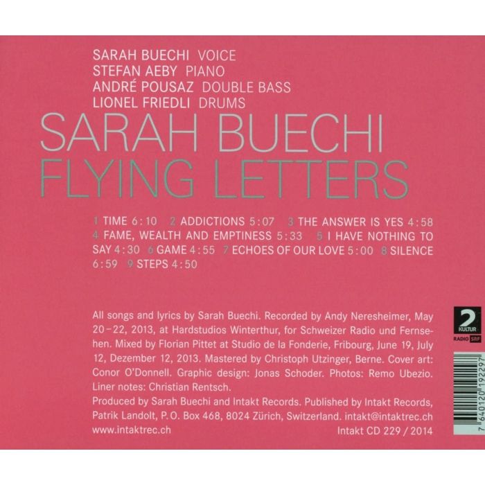 Sarah Buechi Quartett: Flying Letters - slide-1