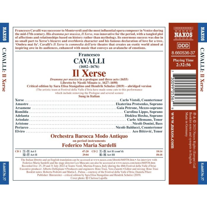 Cavalli: Il Xerse - slide-1