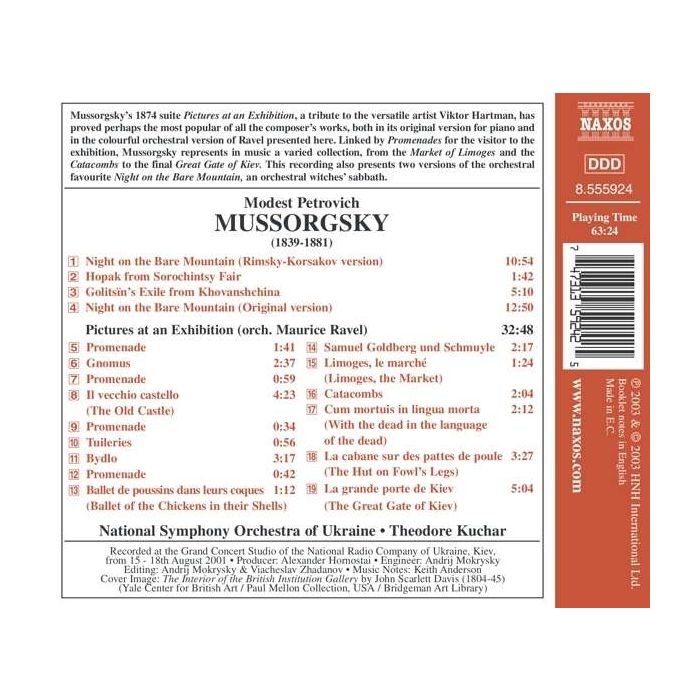 Mussorgsky: Pictures at an Exhibition - slide-1