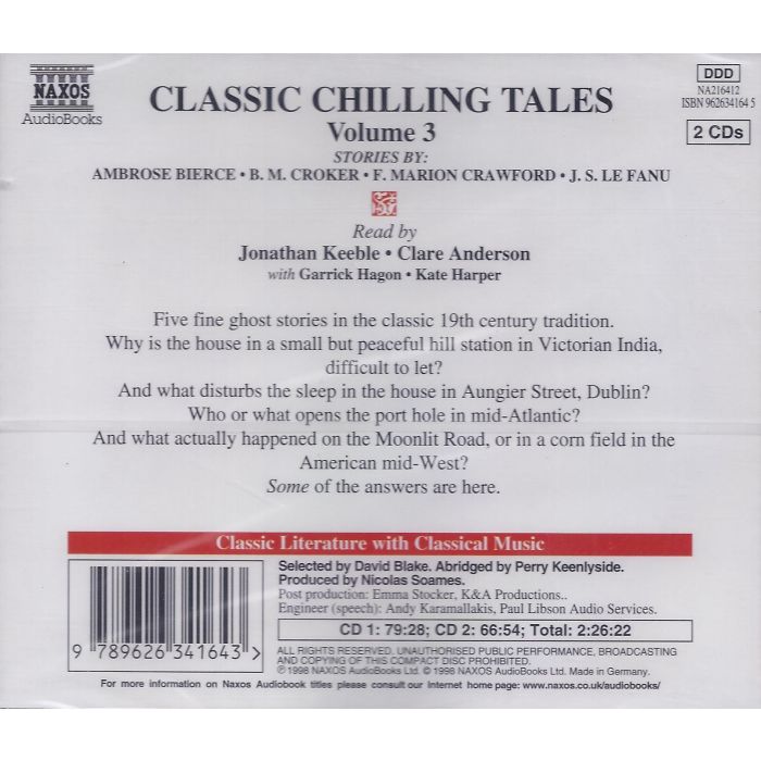Short Stories: Classic Chilling Tales, Vol. 3 - slide-1