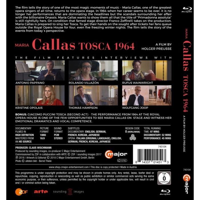 Maria Callas - Magic Moments of Music - Tosca 1964 - slide-1