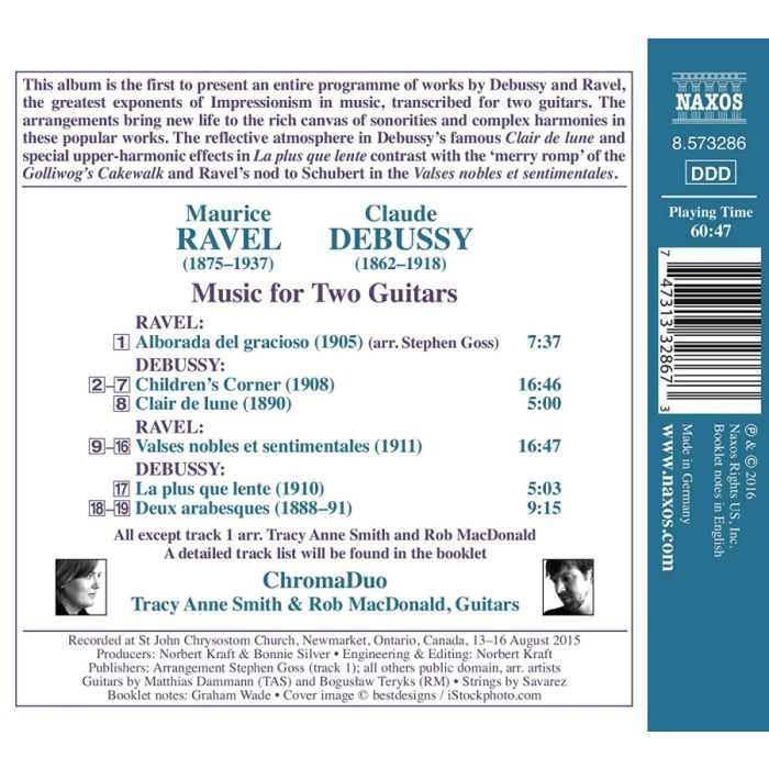 Ravel & Debussy: Music for Two Guitars - slide-1