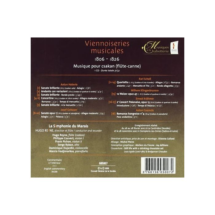 Viennoiseries musicales – Heberle, Gebauer,  Scholl,  Kongenbrunner,  Krähmer & Csermal - slide-1