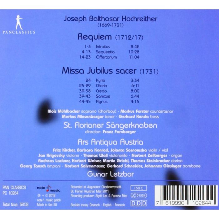 Hochreither: Requiem, Missa Jubilus Sacer - slide-1
