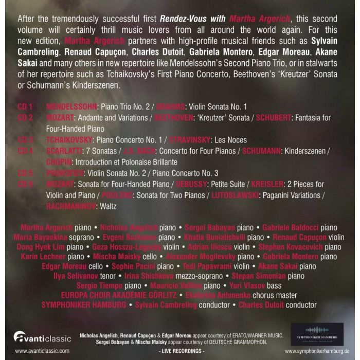 Rendez-vous with Martha Argerich Vol. 2 - slide-1