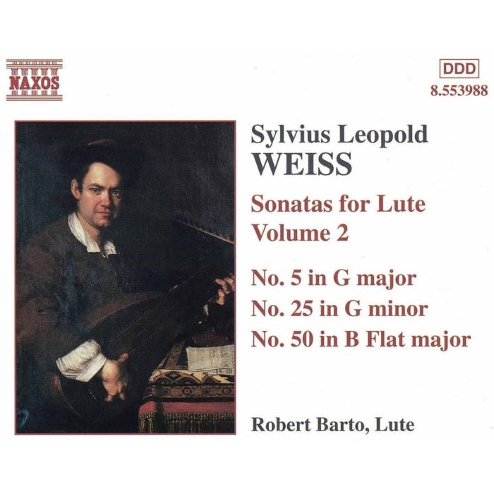 WEISS: Sonatas for Lute Vol. 2