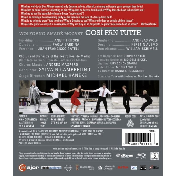 Mozart: Cosi fan tutte / Teatro Real Madrid  - slide-1