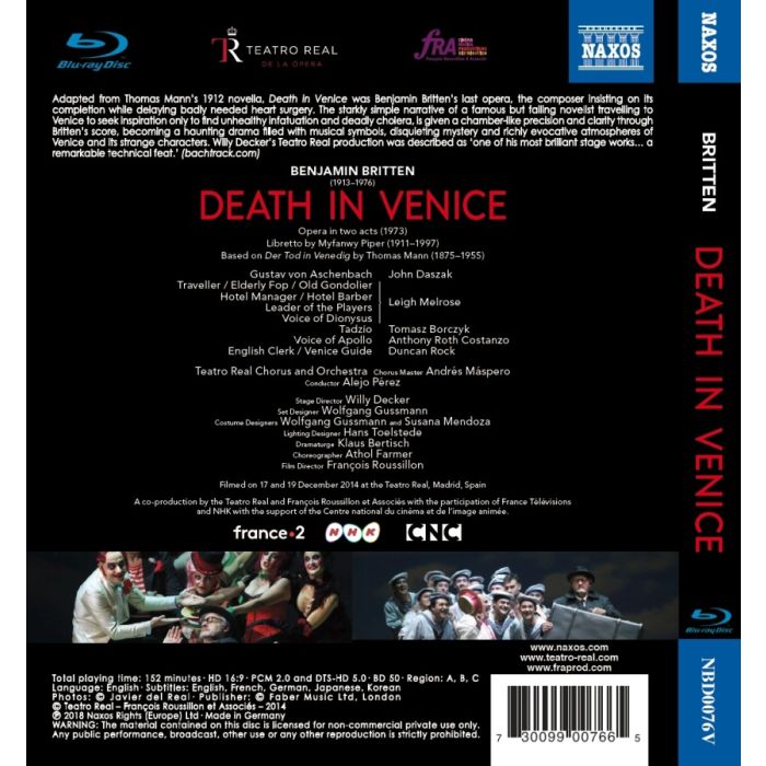 Britten: Death In Venice - slide-1