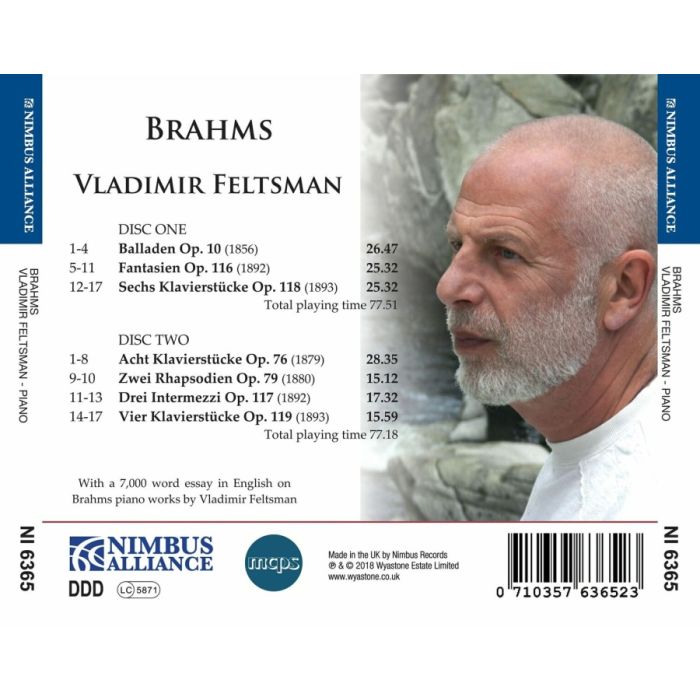 Brahms: Balladen; Fantasien; Klavierstücke; Intermezzi - slide-1