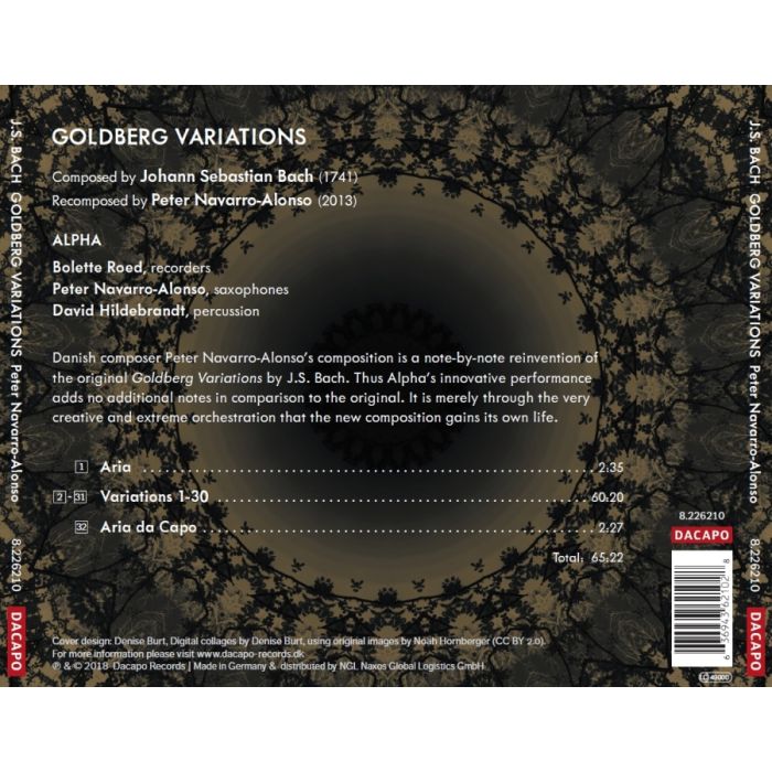 Bach:  Goldberg Variations BWV988 - Recomposed by Peter Navarro-Alonso - slide-1