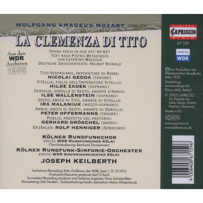 MOZART: La Clemenza di Tito - slide-1