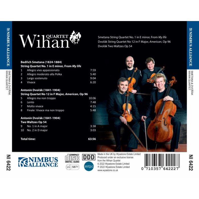 Smetana & Dvořák: Works for String Quartet - slide-1