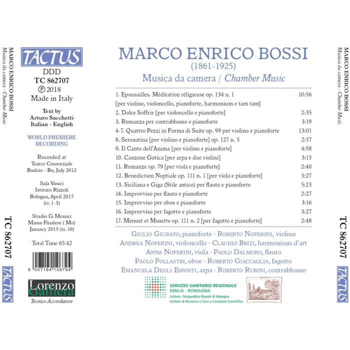 Bossi: Chamber Music - slide-1