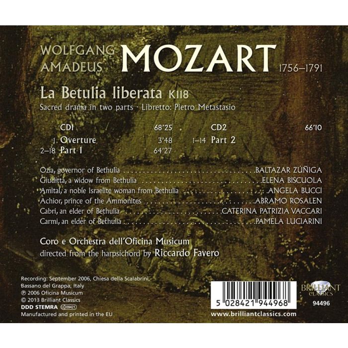 Mozart: La Betulia Liberata - slide-1
