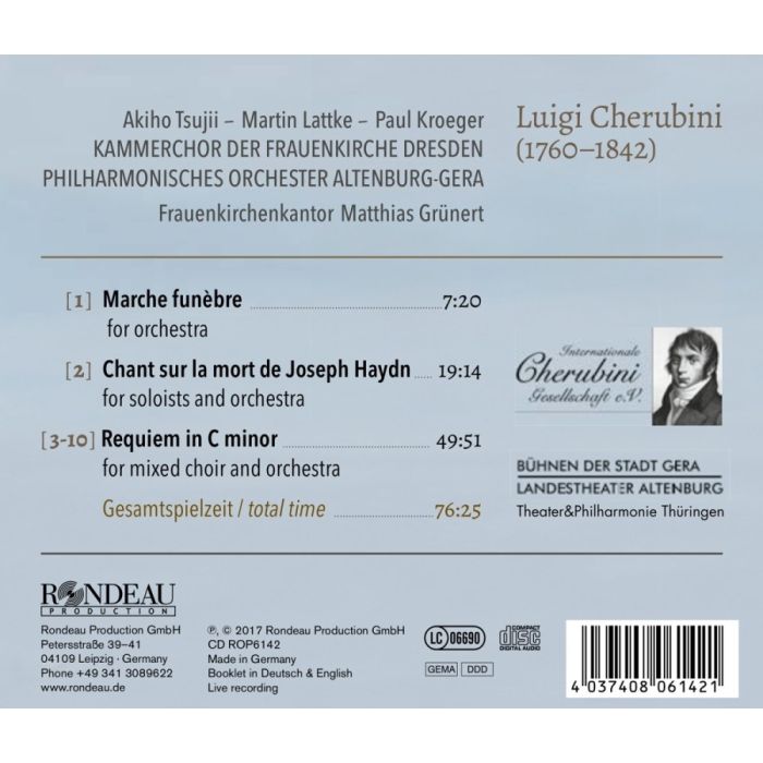 Cherubini: Requiem in C minor - slide-1