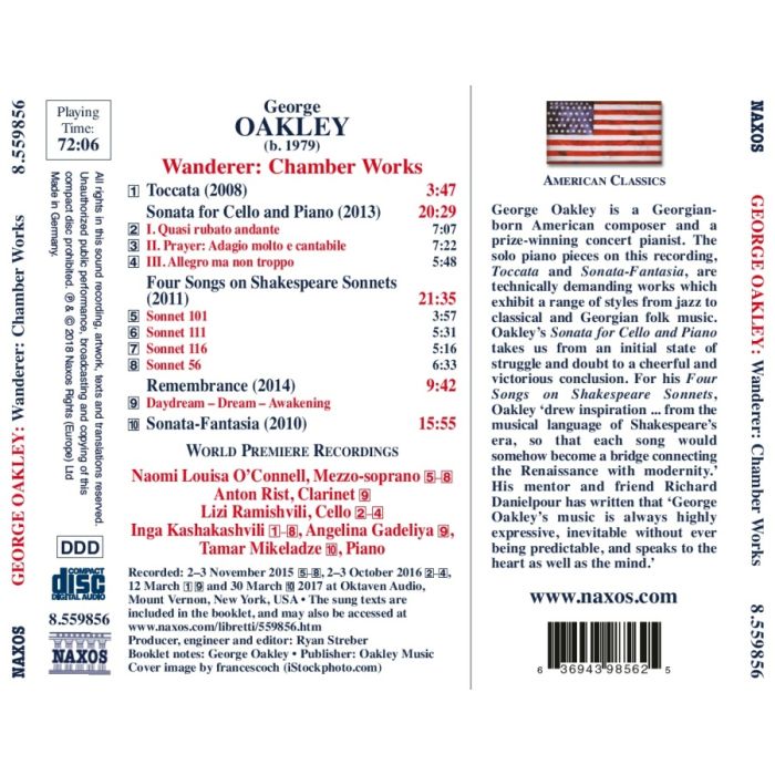 Oakley: Wanderer - Chamber Works - slide-1
