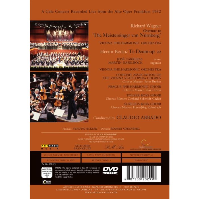 JOSE CARRERAS COLLECTION: Frankfurt Concert with Abbado - slide-1
