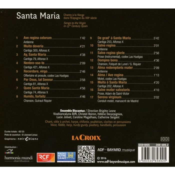 Santa Maria - pieśni maryjne z Hiszpanii z XIII wieku - slide-1
